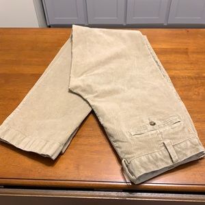 LL Bean corduroy pants. Size 32x32